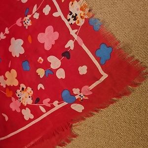 Vera Bradley Soft Fringe Scarf Pattern: Cut Vines 2018